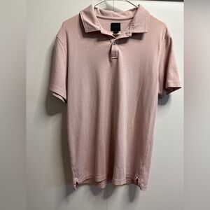 14th & Union Pink Polo Shirt with Classic Collar